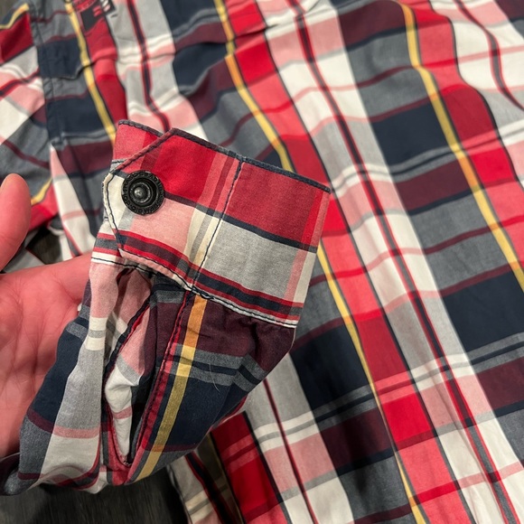 Gio-Goi Mens small checkered thin lightweight checkered jacket - Picture 8 of 12